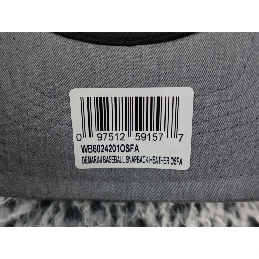 Demarini Baseball Snapback - The Goods Heather/Black‎